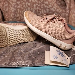Pink Under Armour sneakers